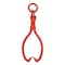 Earth Worth 25-inch Skidding Tongs with Ring, Red 83-DT5206 - alternate 3